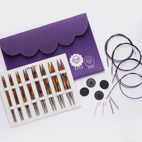 Symfonie Deluxe Set med utbytbara ändstickor - KnitPro