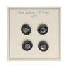 

Strassknappar - 17 mm - 4 st - Go Handmade
4