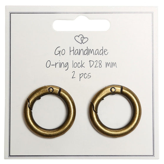 

Karbinhake - Rund - 28mm - Go Handmade
1