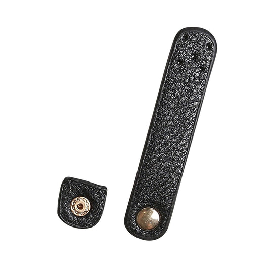 Rem med tryckknapp PU läder 9 x 1,8 cm - Go Handmade