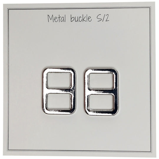 Metallspänne 25 x 19 mm – Flera färger - Go Handmade