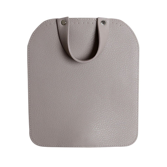 Flapp lock m/Magnetisk Knapp - Beige/Silver - Go Handmade