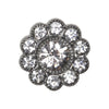 

Bling Knappar - Stora Stenar - Silver - 4 st. - Go Handmade
1