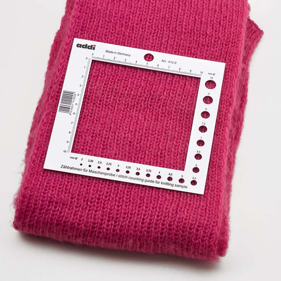 

Stickfasthetsmätare med stickmått - addi
2