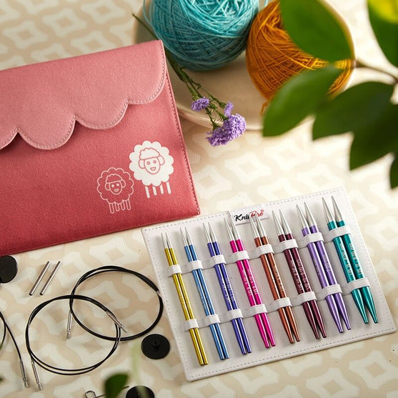 

Zing Deluxe-set med utbytbara ändstickor - KnitPro
4