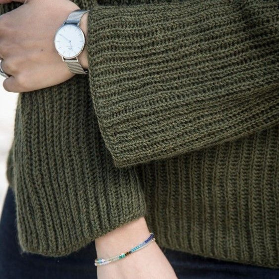 

1671 – Patentstickad tröja i Mayflower Easy Care.
3