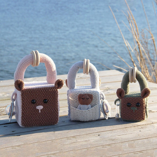 Aktivitetstärninger stickad