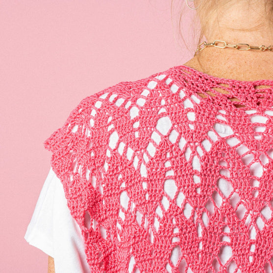 

Leaf Me On - Väst - Pink Collection
5