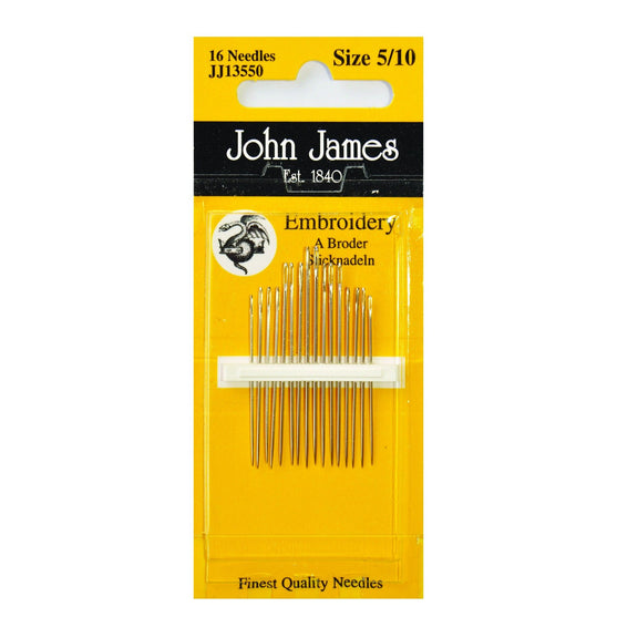 

Broderinålar str. 5/10 - John James
1