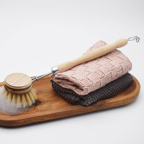 

Stickad disktrasa i rutmönster
1