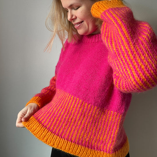 Easy Colour Mix Sweater - Tröja
