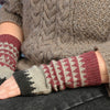 

Handledsvärmare i Fair Isle-mönster
6