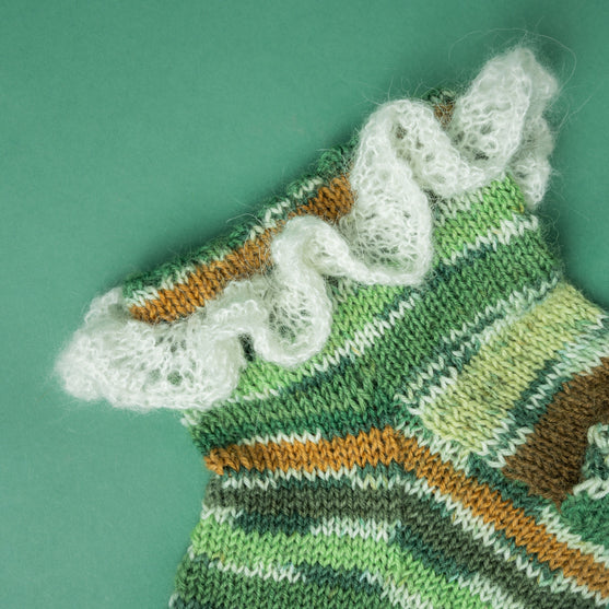 

Frigg - Ankelstrumpor med volang
3