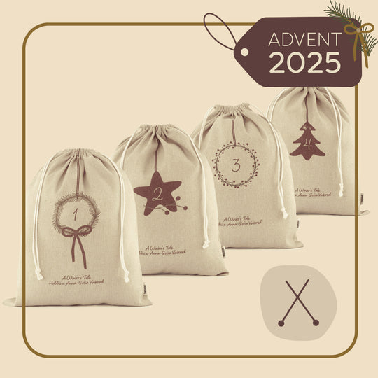 Stickning Adventskalender av Anna-Sofia Vintersol - Hobbii