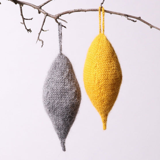 

Oblong Christmas Ornament
1