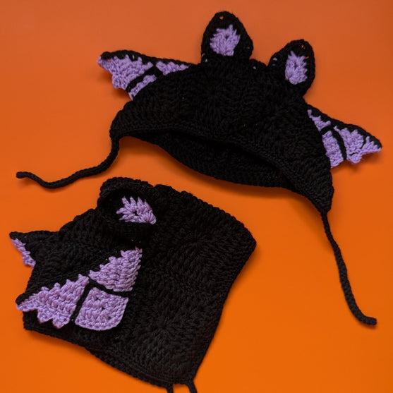 

Baby Boo Bonnets - Halloween Bonnet Trio
4