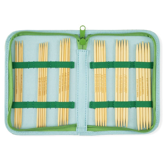 Bamboo Set med strumpstickor - 15 cm - Hobbii