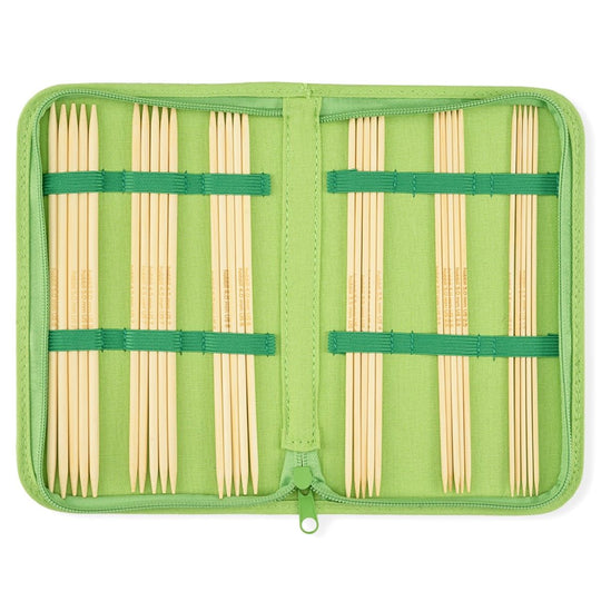 Bamboo Set med strumpstickor - 20 cm - Hobbii
