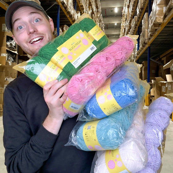 

Black Friday Chenille Color Pack (Begränsad utgåva) - Hobbii
3