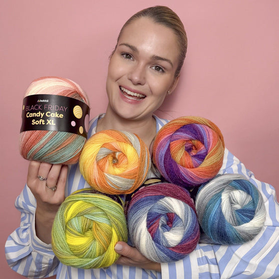 

Black Friday Candy Cake Soft XL (Begränsad utgåva) - Hobbii
14