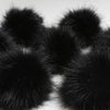 

Pom pom - Svart - Go Handmade
2