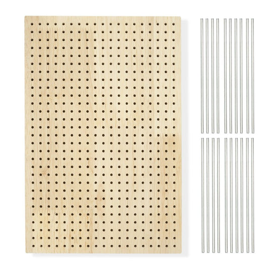 Blockplatta i trä - Stor - Hobbii