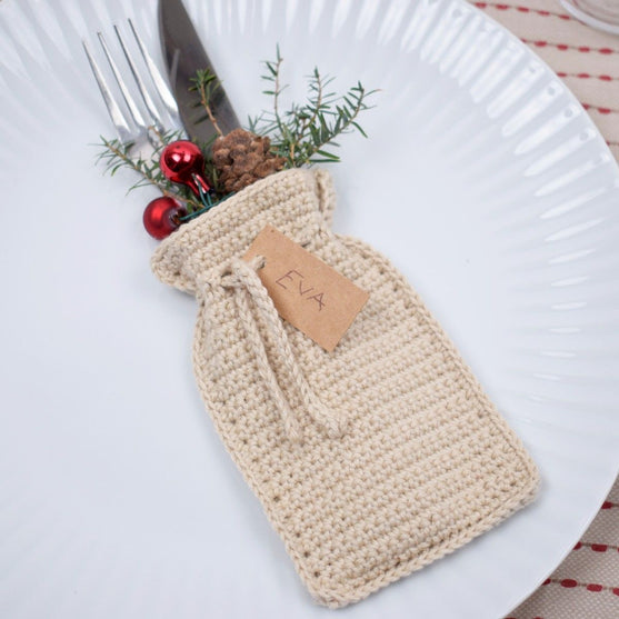 

Christmas Cutlery Pouch
3