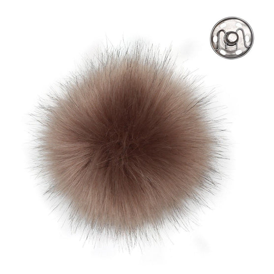 

Pom pom - brun - Go Handmade
1