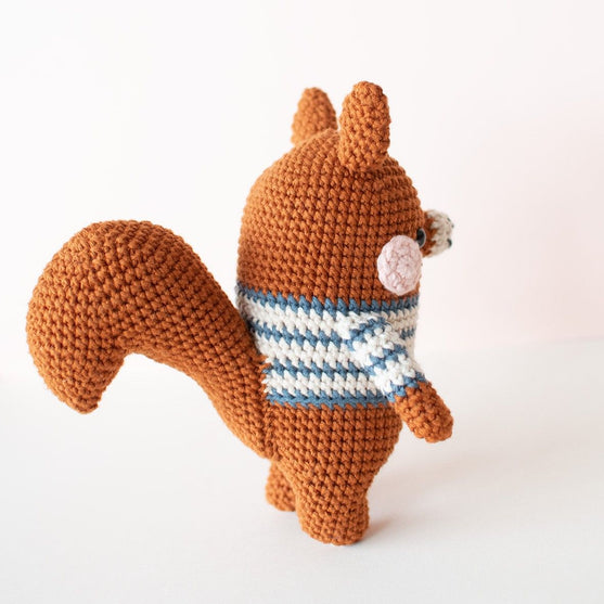 

Bruno Squirrel - Virkpaket
5