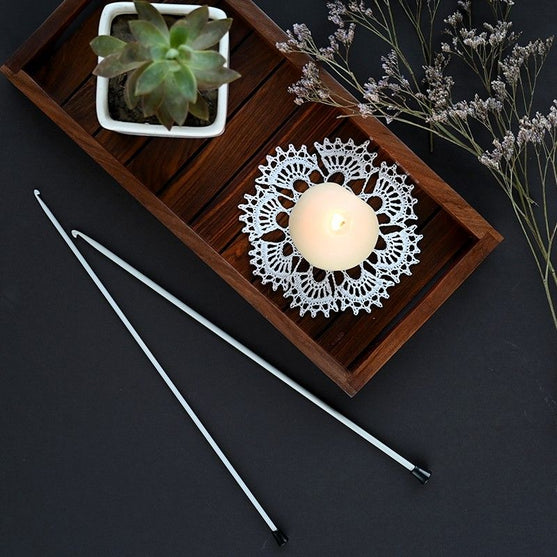 

Aluminium Afghan/Tunisisk Virknål - KnitPro
2