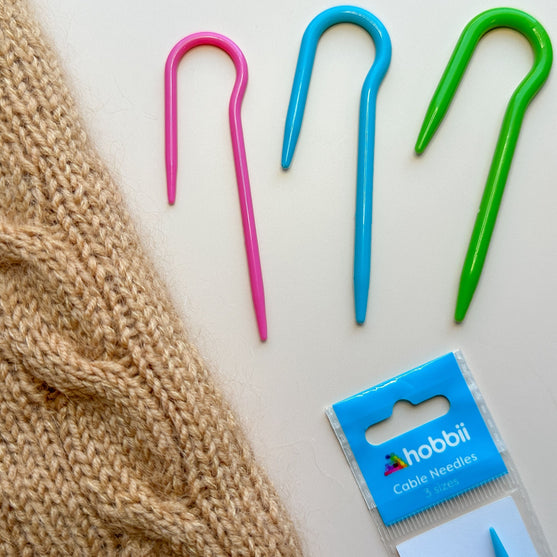 

Flätstickor/hjälpstickor - U-form - Hobbii
2