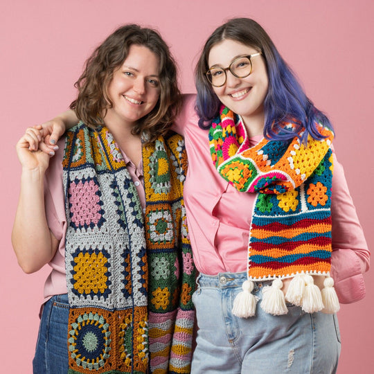 Happy Squares - Scarf