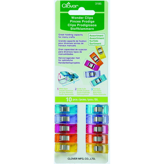 

Wonder Clips - Blandade Färger - Clover
2