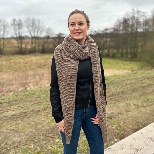 Simple Big Scarf - Halsduk