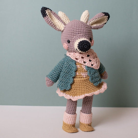 2.a söndagen i advent - Amigurumi - Aurora Deer