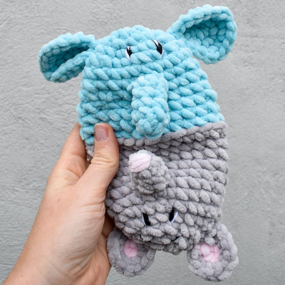 

Elefant och Mus - Vändbar nalle
1