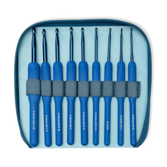 Cosmo virknålsset - 9 storlekar - Indigo - Hobbii