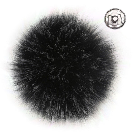 Pom pom - Mörkgrå - Go Handmade