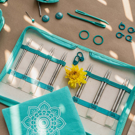 

The Believe Set – Utbytbara Ändstickor - KnitPro
2