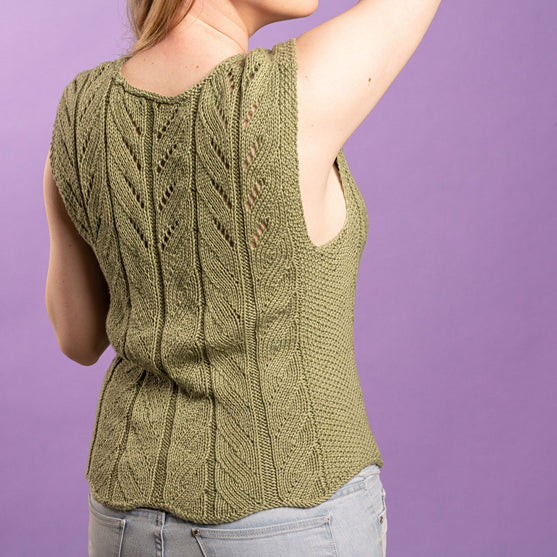 

Eva - Summer top in Rainbow Bamboo
4
