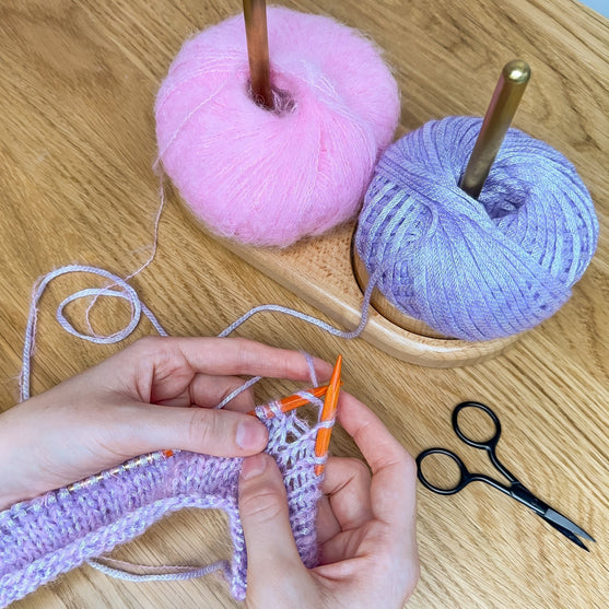 

Duo Garnhållare i trä - Hobbii
7