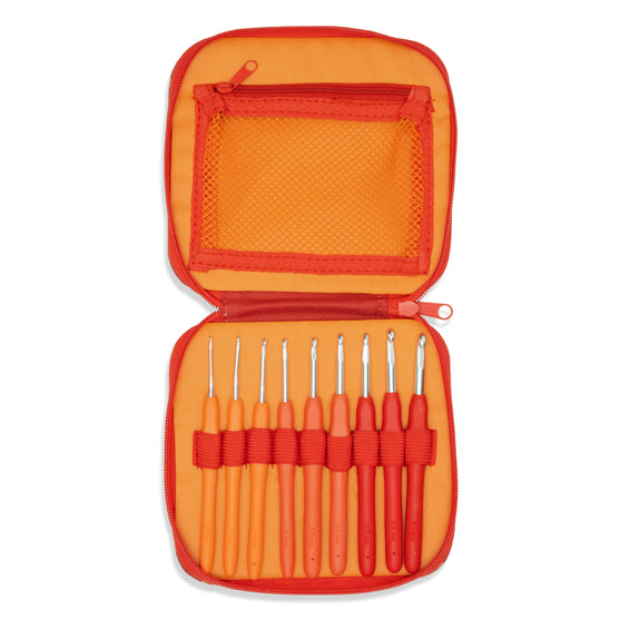 

Easy Touch Virknålsset - Berry - 9 storlekar - Hobbii
6