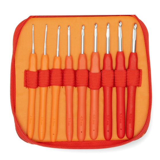 

Easy Touch Virknålsset - Berry - 9 storlekar - Hobbii
1