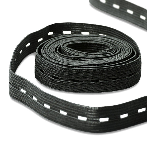 

Elastic Band with Buttonholes - Hobbii
2
