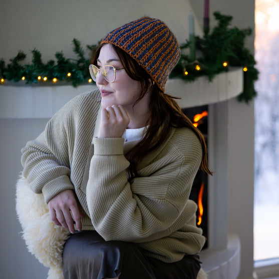 

3.e söndagen i advent - Virkning - Faux Brioche - Beanie
3