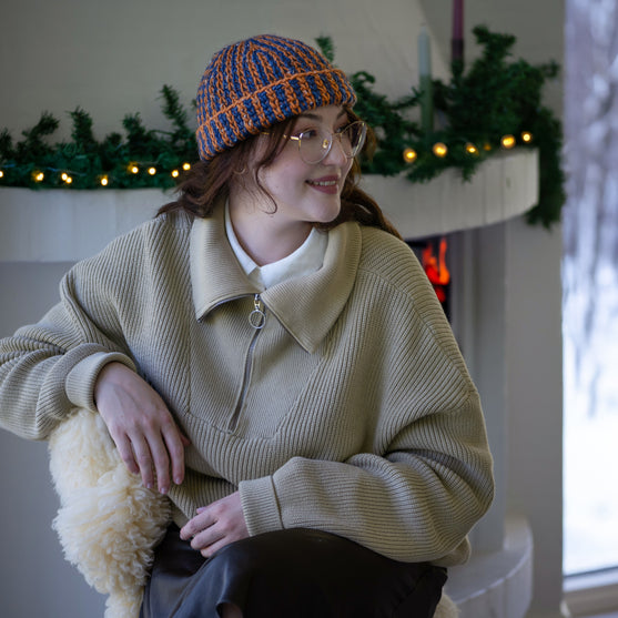 

3.e söndagen i advent - Virkning - Faux Brioche - Beanie
2