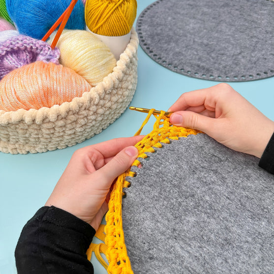 

Korgbotten i filt - Hobbii
5