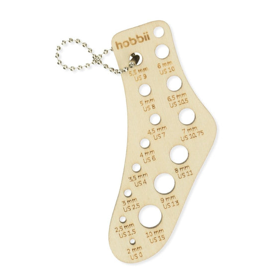 

Nyckelring med stickmått - Socka - Hobbii
1