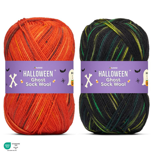 Ghost Sock Wool (Begränsad utgåva) - Hobbii