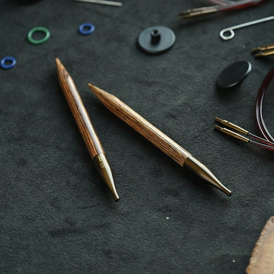 

Ginger - Short Interchangeable Circular Needles - Birch - KnitPro
6